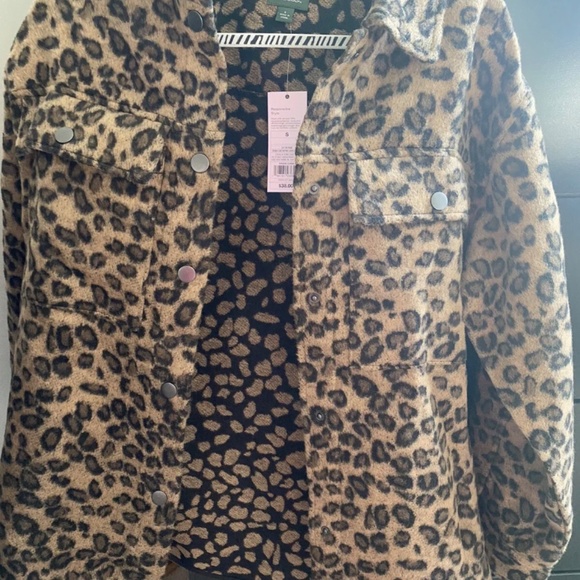 Cheetah shacket - Picture 2 of 4